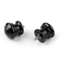 Pair 6mm Swingarm Sliders Spools For Yamaha MT01 MT09 YZF-R3 R1 MAX 530 Black