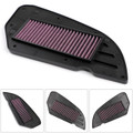 Air Filter for 2018 KAWASAKI J300 296 300, J300SE,Purple