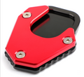 Kickstand sidestand stand extension enlarger pad For HONDA CRF250 RALLY 17-18 red