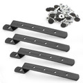 Universal Hard Saddlebag Heavy Duty Mounting Brackets Kit For Harley Cruiser