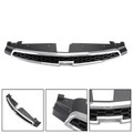 Front Upper Grill Inserts Trim Covers For Chevrolet Cruze 2009-2014 Black