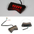 Brake Running Tail Light LED For Universal Motorcycle Bobber ATV Dirt Bike Smoke