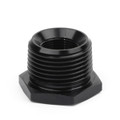 5/8-24 To 3/4 Npt Threaded Oil Filter Adapter Anodized Connector Black