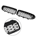 Diamond Front Upper Grille For BMW 4 Sereis F32 F33 F36 F82 M4 All Models 14-18 HChrome