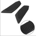 Side Gas Knee Grip Protector Traction Tank Pads For Aprilia RSV4 10-16 Black