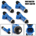 4x Dark Blue 565cc Fuel Injector For Impreza WRX 06-14 Forester 06-13 Legacy 12 Impreza EJ255 EJ257 08-11 EJ255 08-10 EJ257 08-10 EJ255 06-07 EJ255 08-11 Blue