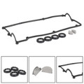 Valve Cover Gasket Set For Hyundai Accent 1.5L 1.6L 97-04 22441-26003 Black