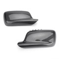 1Pair Mirror Cover Cap Fit For BMW 7-Series E65 E66 E67 01-08 3-Series E46 Coupe Cabrio 99-06 51167074235 Carbon