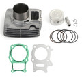 01-08 Honda TRX250EX Sportrax 229cc /  09-20 TRX250X 229cc Cylinder Piston Ring Gasket Top End Rebuild Kit 12100-HN6-000