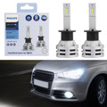 Philips H1 Led Ultinon Essential Car White Headlight Bulbs 6500K 19W 2Pcs