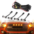 4pcs Grille Led Clear Lights Light Fit For Toyota Tacoma TRD Pro 16-20