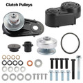 Clutch Pulleys 40 Series Torque Converter Kit with Backplate Belt & Cover