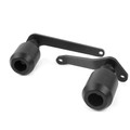 Frame Crash Sliders Protection Fits for Kawasaki Z900 Z 900 2017-2021 Black