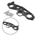 Lowering Triple Tree Front End Upper Top Clamp Fits For Kawasaki Ninja ZX6R 2009-2012 Black