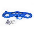 Lowering Triple Tree Front End Upper Top Clamp Fits For Kawasaki Ninja ZX6R 2009-2012 Blue