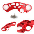 Lowering Triple Tree Front End Upper Top Clamp SUZUKI GSXR 600 2006-2010 750 2006-2010 1000 2017-2018 Red