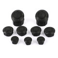 Frame Plugs Set Hole Caps Fit for BMW R1200GS R 1200 GS LC Adventure 2014-2019 Black