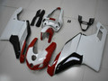 2005-2006 Ducati 999 749 ABS Injection Bodywork Fairing Kit White Silver Red