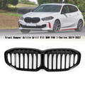 Gloss Black Front Replacement Hood Grille Fit BMW F40 1-Series 2019-2023