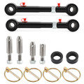 Front Sway Bar Links Disconnect Fit for Jeep Wrangler JK JL 07-21 Black