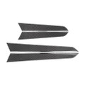 Interior Door Panel Cover Trim Fit for Mercedes-Benz C Class W204 07-14 Carbon Fiber