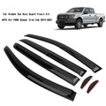 6PCS Car Window Sun Rain Guard Visors Kit Fit for Ford Ranger Crew Cab 2019-2021