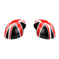 Union Jack UK Flag Mirror Covers for MINI Cooper F54 F55 F56 F57 F60 Black/Red