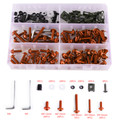 177PCS Motorcycle Sportbike Windscreen Fairing Bolts Kit Fastener Clips Screws Universal Fit For Yamaha Motorcycle/Motorbikes/Sportbikes/Scooter/Streetbikes ORG~BC2