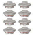 Engine Valve Tappet Adjustment Cover Inspection Cap O-Ring 17mm Fit for Suzuki 1983-1987 QuadRunner (LT125) 8pcs