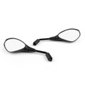 1 Pair Rear View Mirrors(left&right) For Aprilia Tuono SL750 2006-2010 Black~BC2