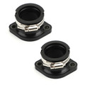 2pcs Intake Manifold Boot Joint Carburetor Carb Flange Socket Fits Polaris Indy 400 L/C 121" 1985-1986 Trail Boss 250R ES 4x4 1988