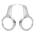 Fog Light Trim Rings Fit for Honda Goldwing GL1800 F6B 2018-2021 Chrome