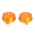 Turn Signal Light Lenses Cover Fit for Kawasaki Vulcan 2000 / 1600 Classic Nomad 1600 2005 Amber