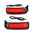 LED Saddlebag Saddle Bags Run Brake Turn Lamp Lights Fit for harley 007-2013 Classic (EFI) - FLHTC RED