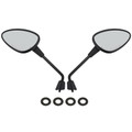 Left & Right Rearview Mirror Black For Vespa Sprint 50 125 150 2014-2022