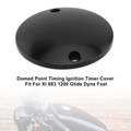 Timing Ignition Timer Cover Domed Point Black For Xl 883 1200 Glide Dyna Fxst