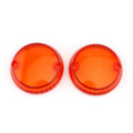 Turn Signals Indicators Lens Cover For Yamaha Kawasaki Vulcan 1500 VN Amber