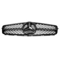 AMG Front Bumper Grille Grill Fit C-Class Benz W204 C300 C350 2008-2014 w/LED