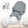 ABS Motorcycle Windshield WindScreen fit for Suzuki GSX-S 1000 2021-2022 Gray