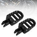 Front Footrests Foot Peg fit for Sportster S Lower Rider Fat Bob Softail Slim BLK