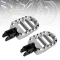 Front Footrests Foot Peg fit for Sportster S Lower Rider Fat Bob Softail Slim SIL