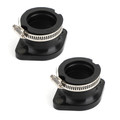 2PCS Intake Manifold Boot Flange for Polaris 400 LC Classic Touring Indy 440 500 SKS 400 440 500 Sport Superssport Supertrak Trail XC 400 XCR440