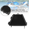 Aluminum Engine Motor Oil Cooler Fit For Suzuki GSX-R 1000 GSXR 2009-2016