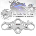 Aluminum Upper Front Top Triple Tree Clamp For Yamaha YZF-R7 2021-2023 SIL