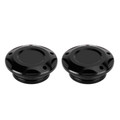 Frame Plugs Inserts Pair Black For Yamaha MT-03 MT03 MT-25 MT25 YZF-R3 2015-2022