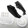 Mid-Frame Air Heat Deflector fit for Street Glide Road King Road Glide 2017-2020 BLK