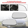 2pcs Side View Mirror Glass for Volvo S60 S80 V60 2011-18 30716923 30716924