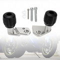 Aluminum Frame Crash Sliders Protection Silver Fit For Suzuki Gsx-R 1000 R 17-21