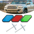 Tri-Color Grille Badge Emblem Car Accessories for Toyota Tacoma TRD Tundra RAV4 K