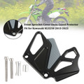 Front Sprocket Cover Chain Guard Protector For Kawasaki KLX250 2013-2023 Black